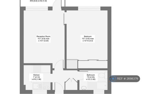 1 bedroom flat to rent, Pullman Court, London, SW2
