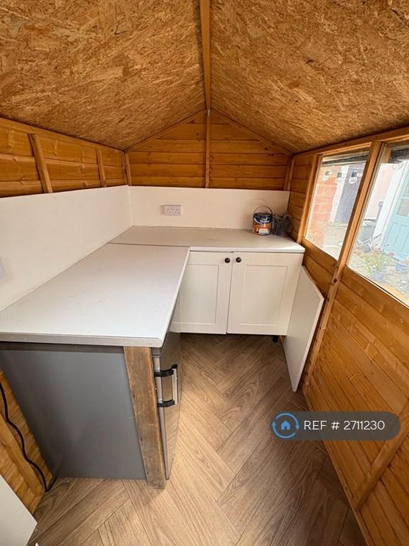 Shed With Storage &amp; Power