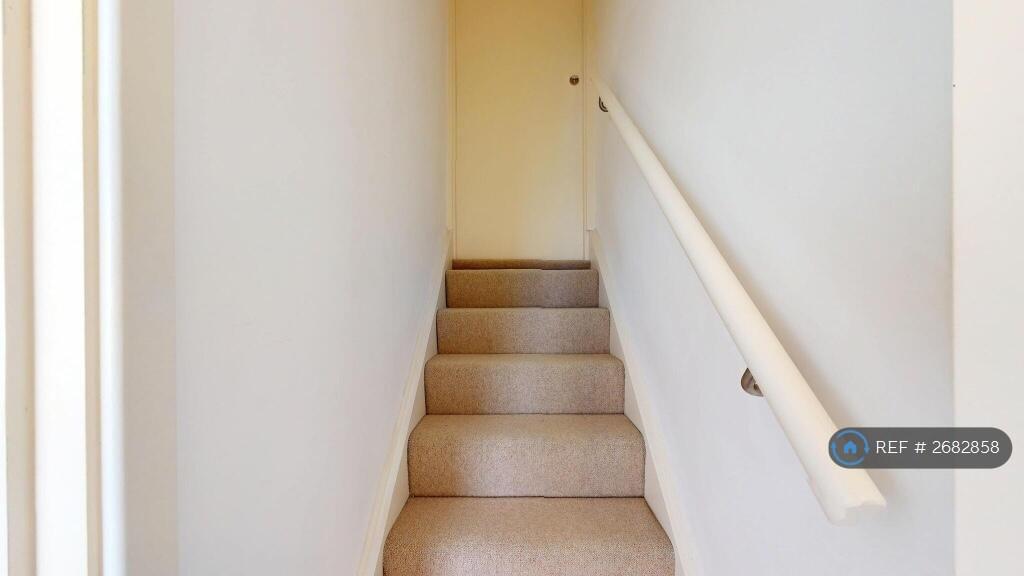 Stairs To Bedrooms (With Middle Partition Door)