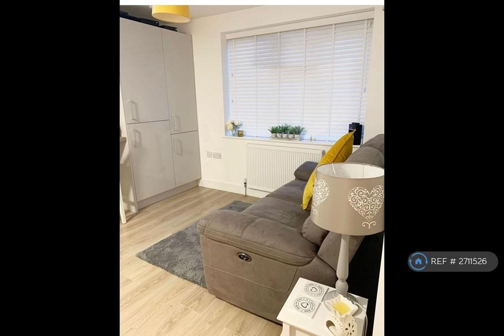 Setup 1 - Living Room With Tv Bracket & Dinner