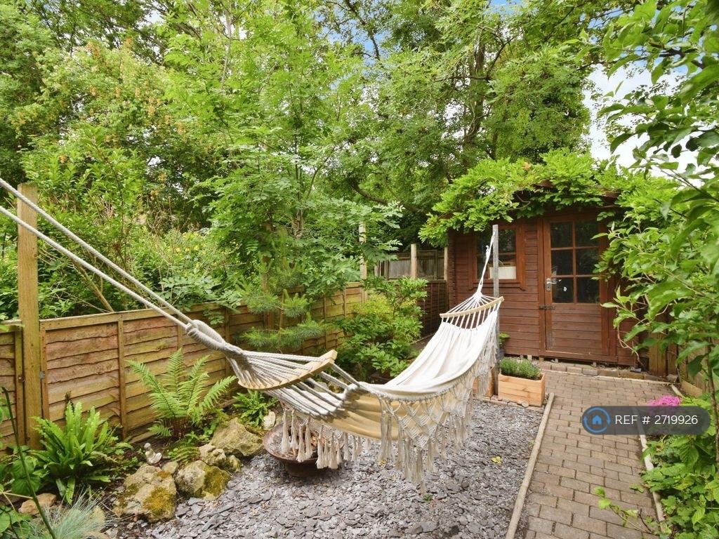 Garden With Shed