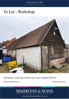 Industrial development to rent, The Hatchery, Beale Park, Church Lane Goring RG8 9NJ