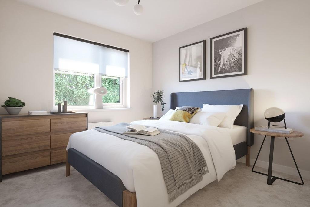 The Brambleford has a second double bedroom...