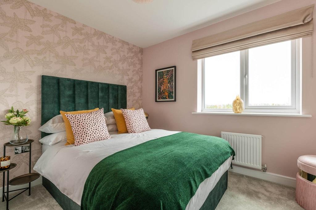 The main bedroom offers a place to relax away...