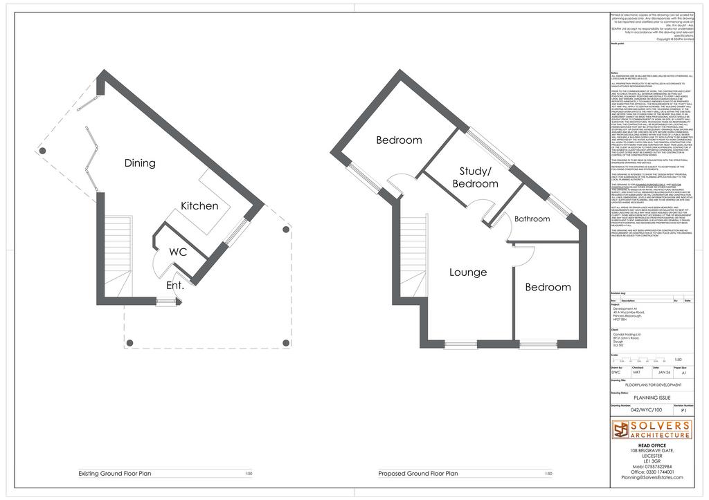 Land between 40 to 42 Wycombe Road-100