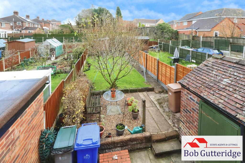 Enclosed rear garden