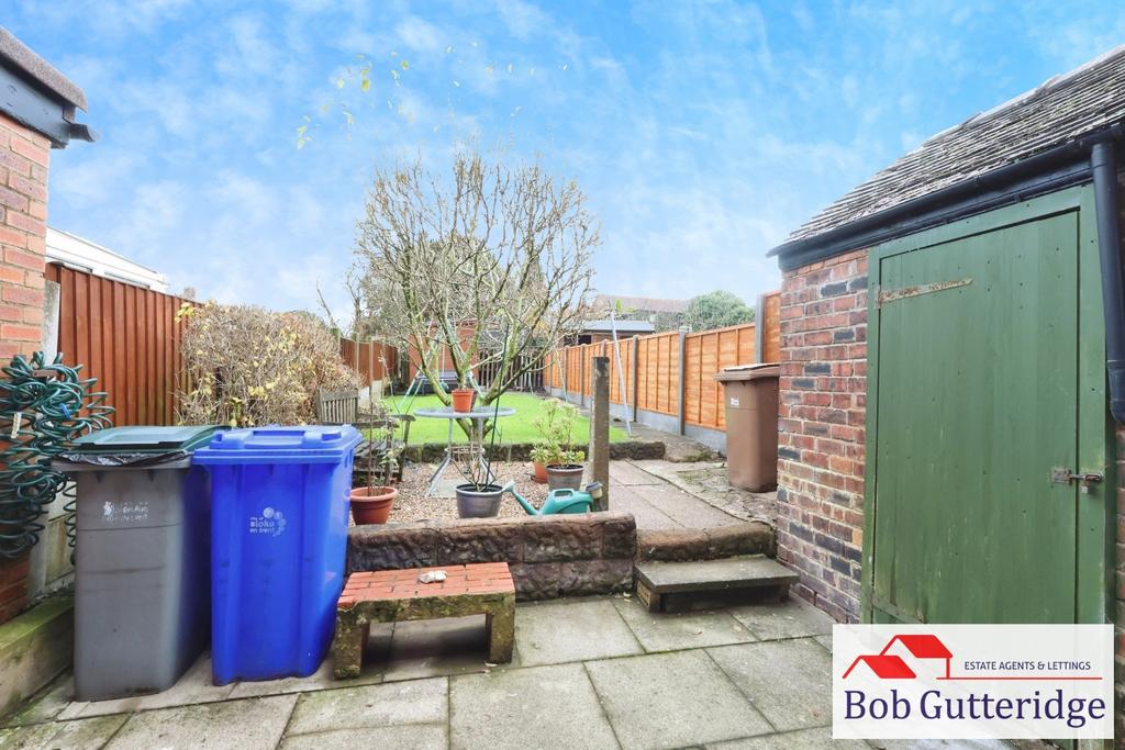 Enclosed rear garden