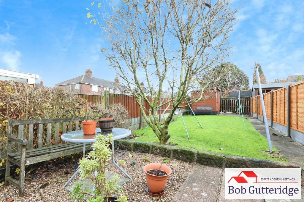 Enclosed rear garden