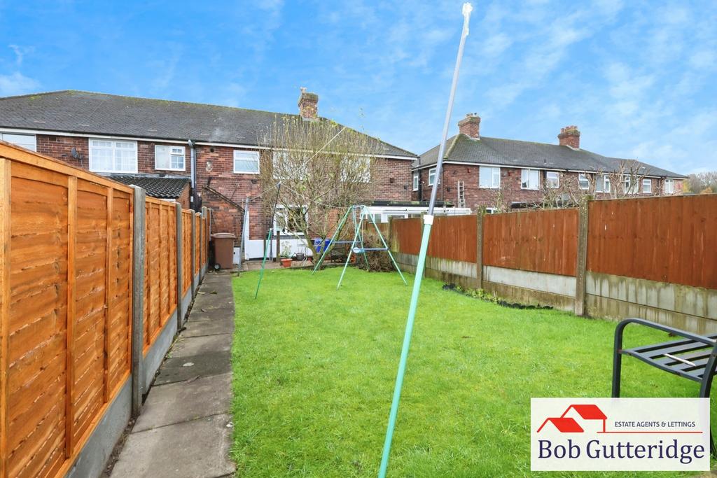 Enclosed rear garden