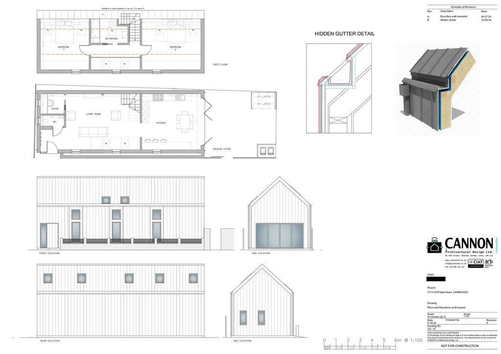 24 01861 ful revised proposed elevations and floor