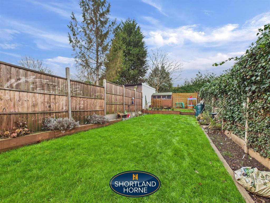 Rear garden
