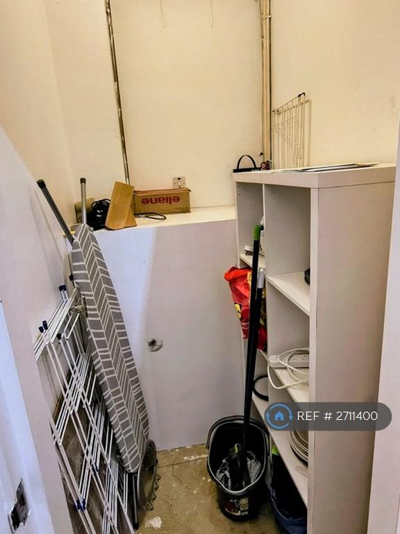 Massive Storage Cupboard Off Hallway
