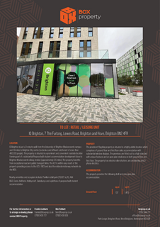 Retail property (high street) to rent, 7 The Furlong Brighton BN2 4FR
