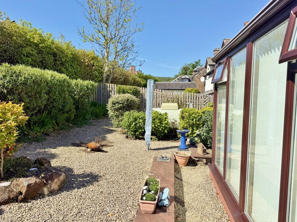 Rear gardens