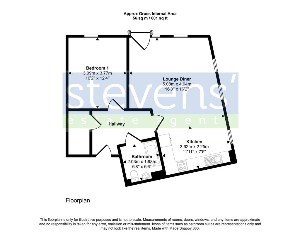 Apartment 74 floorplan