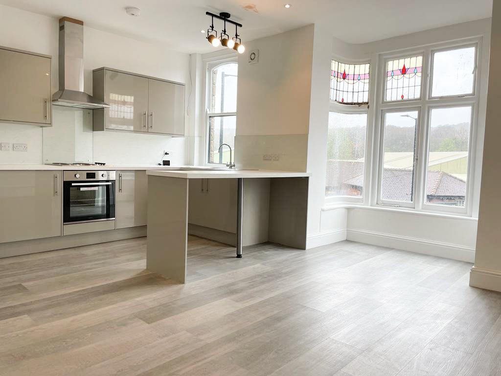 Open plan living area