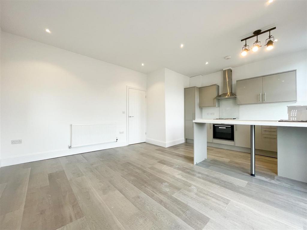 Open plan living area