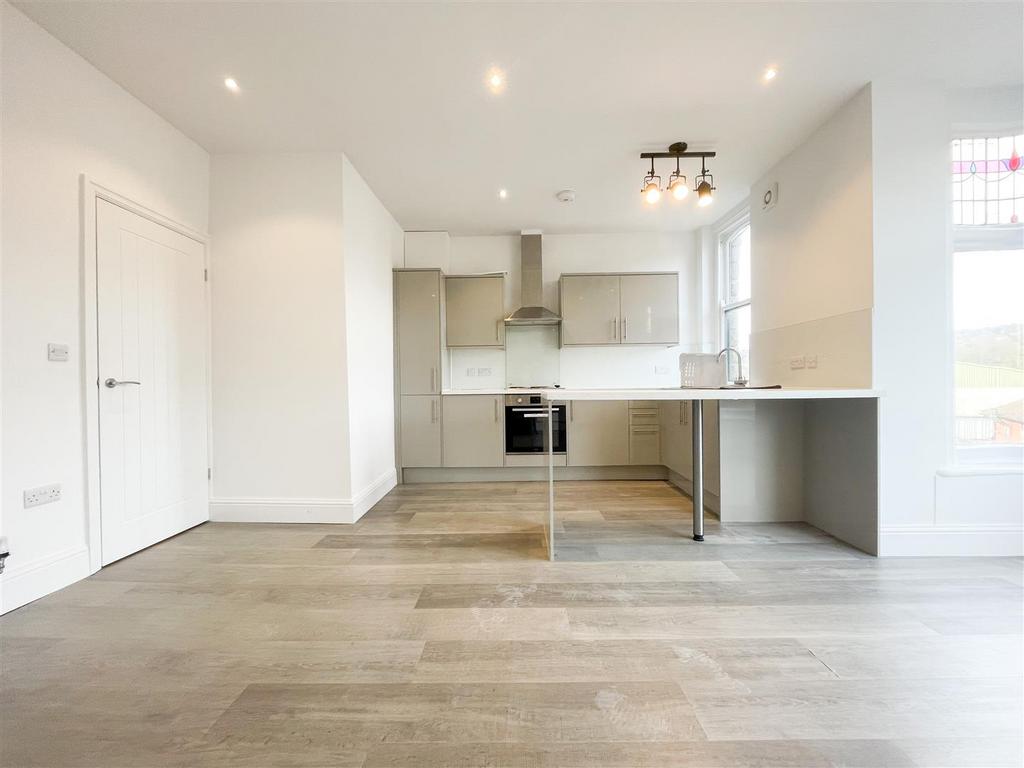 Open plan living area