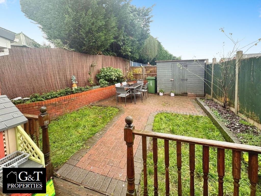 Rear garden
