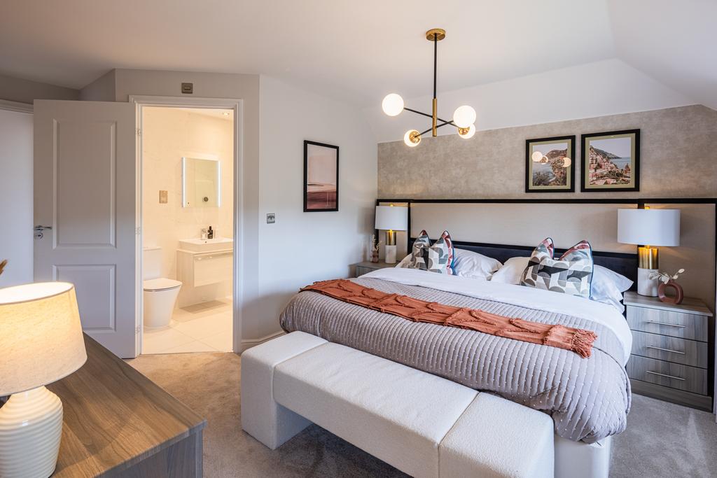 Main bedroom in the Harrogate
