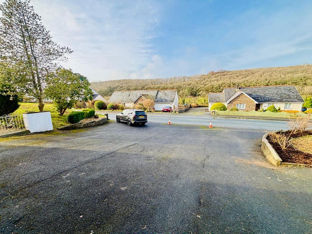 Parking and driveway