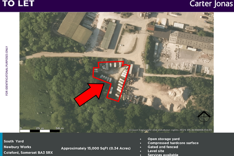 Land to rent, Newbury Works Radstock BA3 5RX