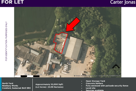 Land to rent, Newbury Works Radstock BA3 5RX