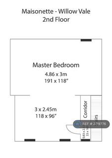 4 bedroom maisonette to rent, Willow Vale, London, W12