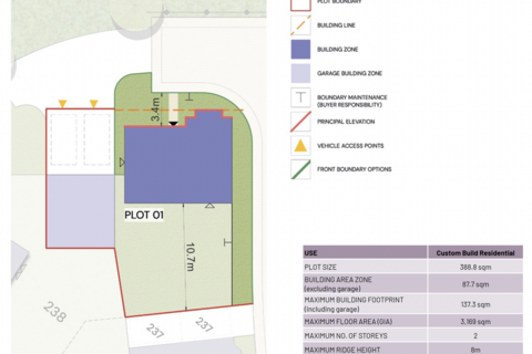 undefined, Self- Build Plot 1, Cavendish View, Thurston