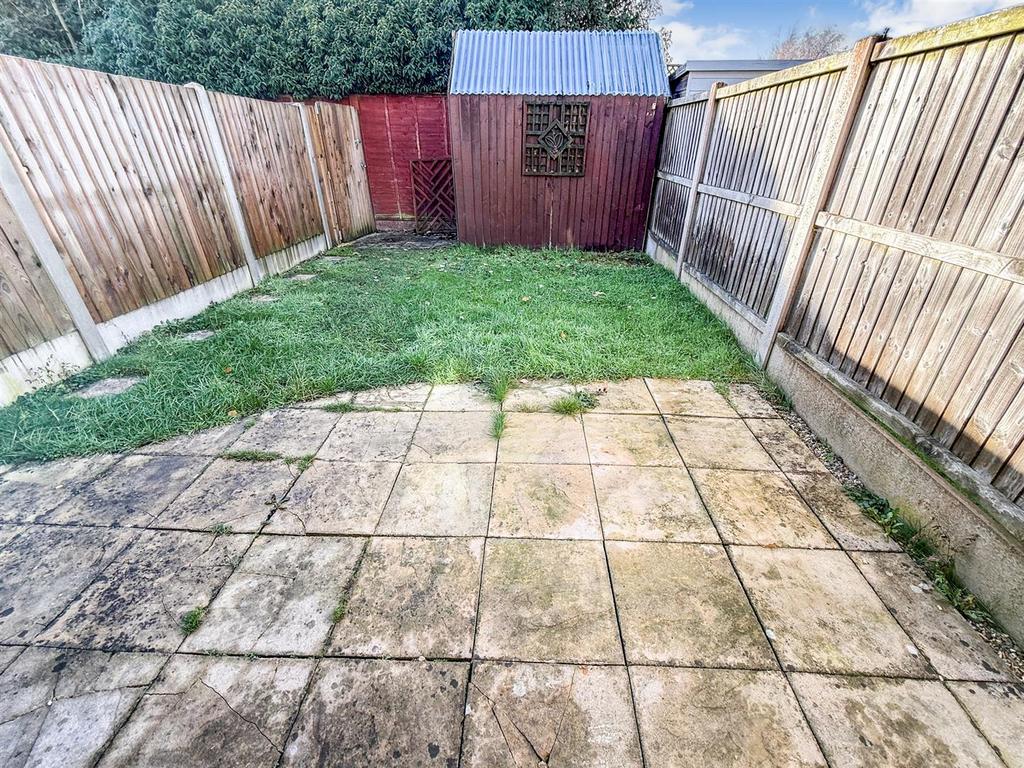 Rear garden