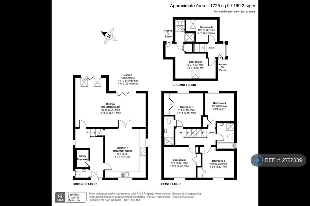 Floor Plan: 1,725 Sq Ft Detached Home