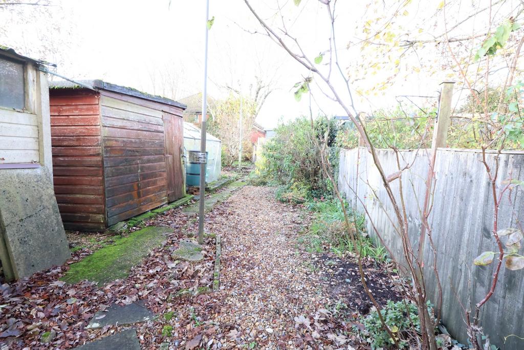 Rear garden