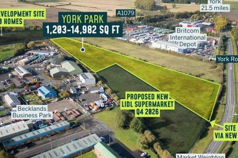 Industrial development to rent, York Rd York YO43 3GA