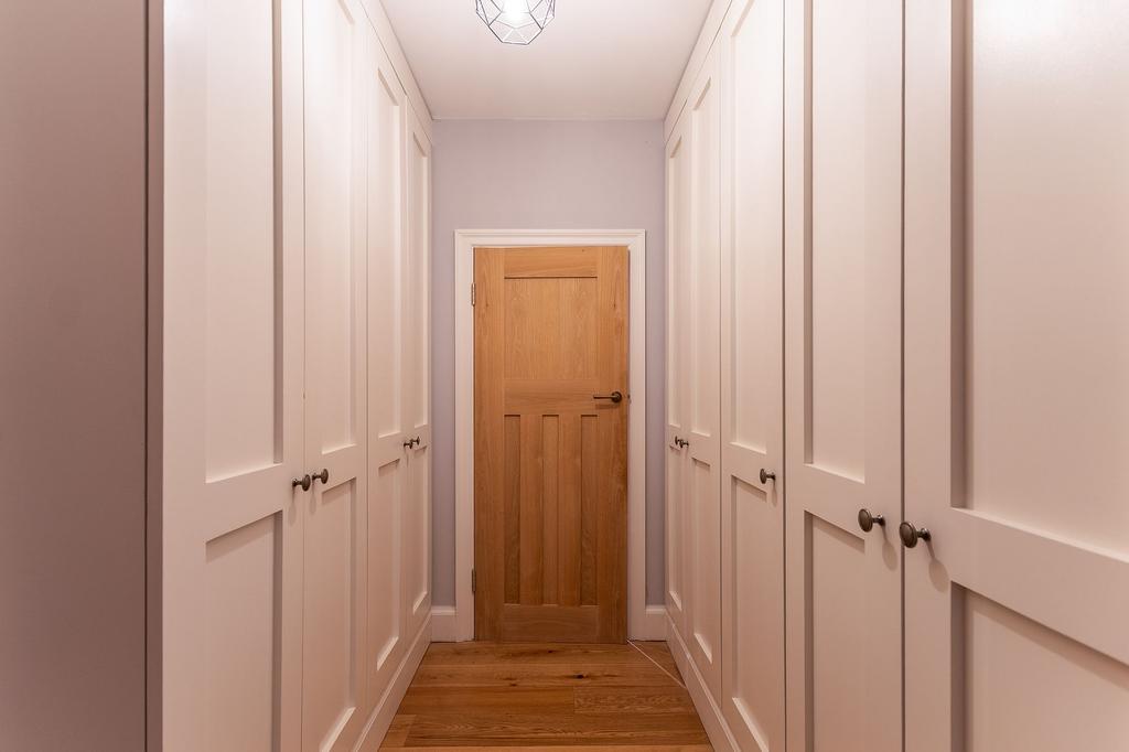 Bedroom including walk in wardrobe