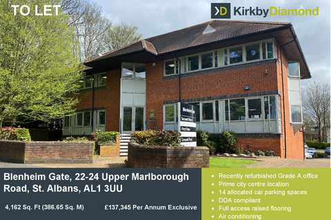 Office to rent, 22-24 Upper Marlborough Rd St Albans AL1 3AL