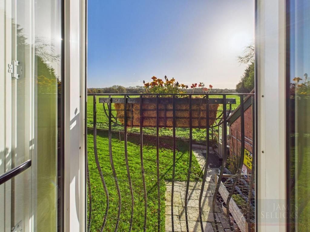 View from Master Bedroom Juliet Balcony