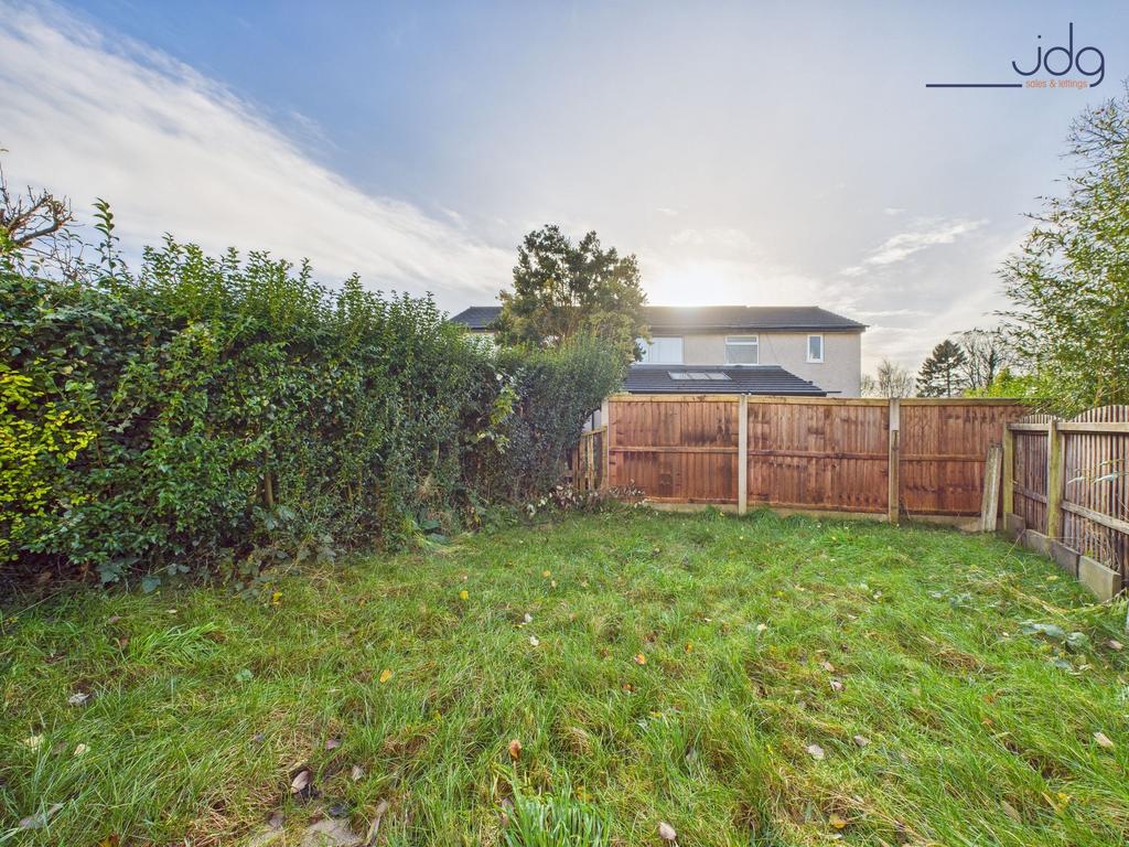 Spacious Garden to the rear of the property...