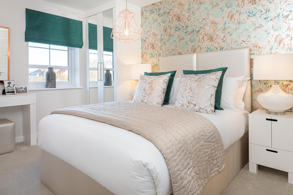 En suite main bedroom in the Maidstone three...