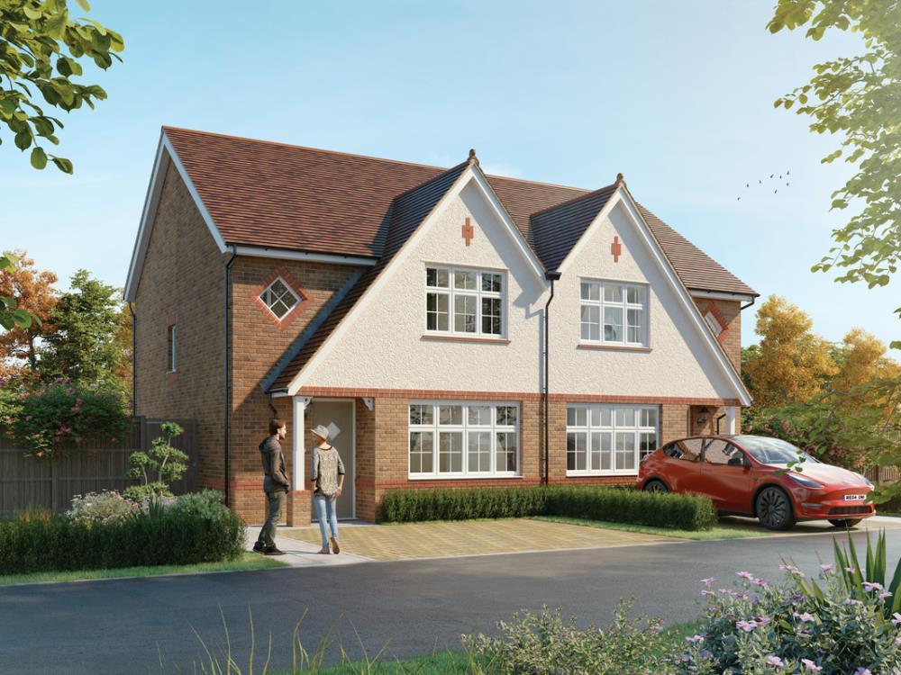 External CGI in render of the Letchworth, a 3...