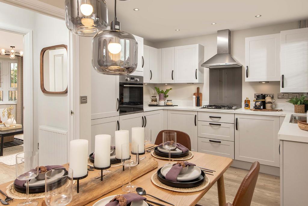 Inside The Kennett Show Home at Bramble Wood,...