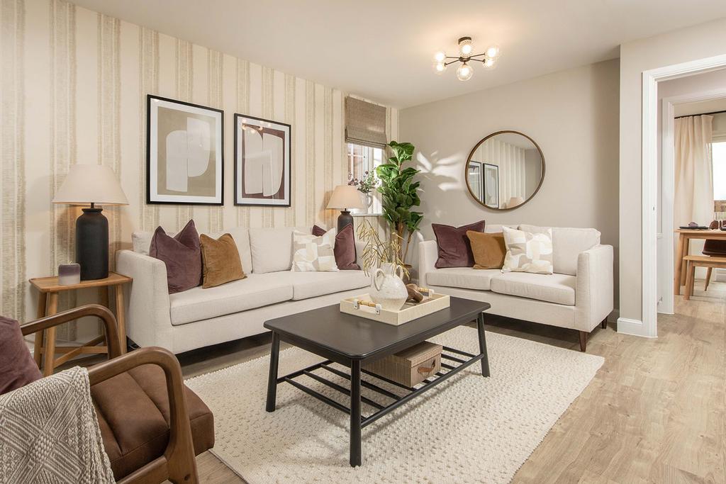Inside The Kennett Show Home at Bramble Wood,...