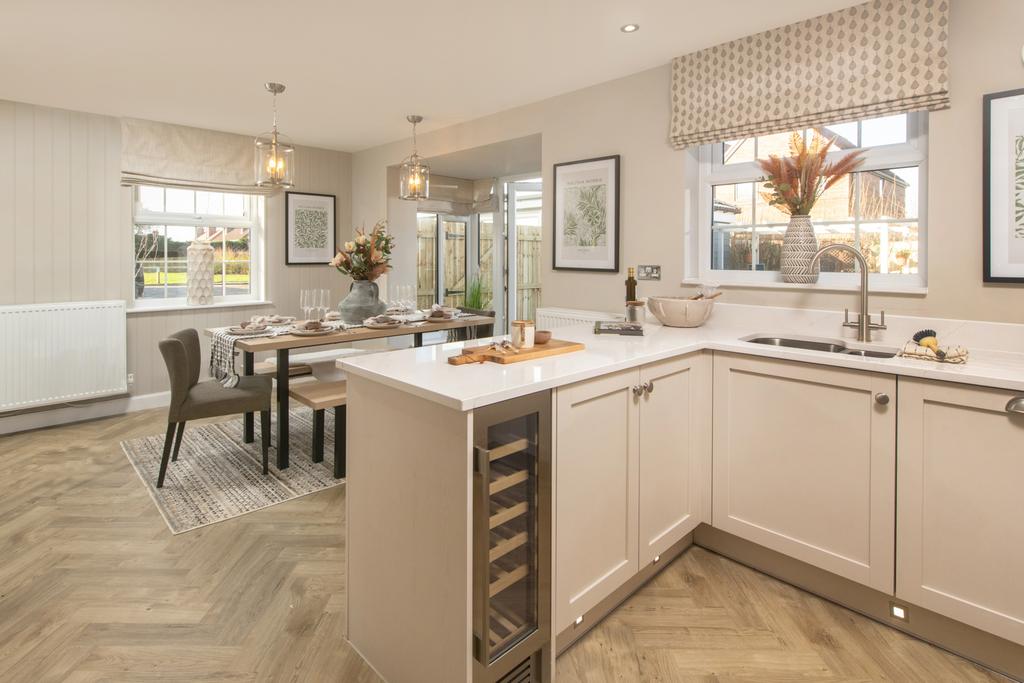 The interior of Plot 216 The Hollinwood at...
