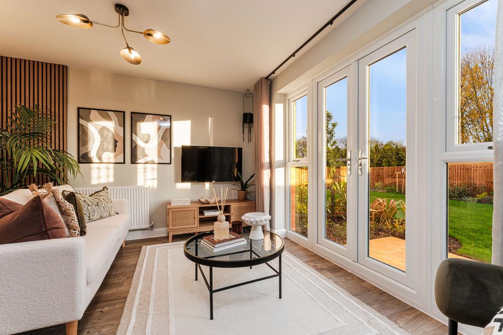 Interior view of the lounge in our 2 bed...