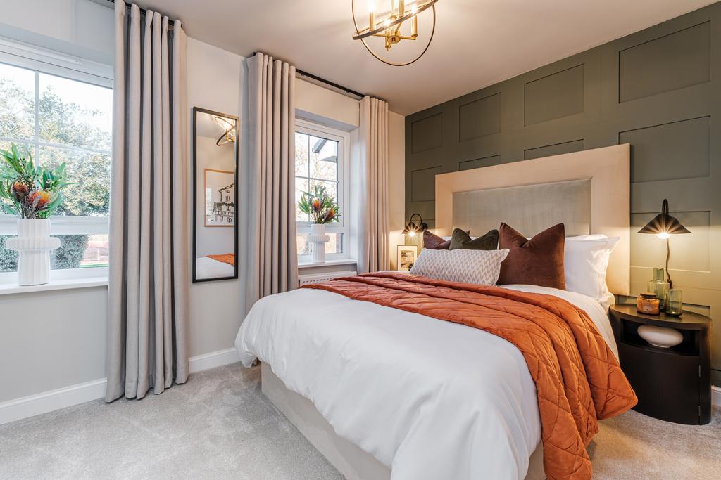 Interior view of the bedroom in our 2 bed...