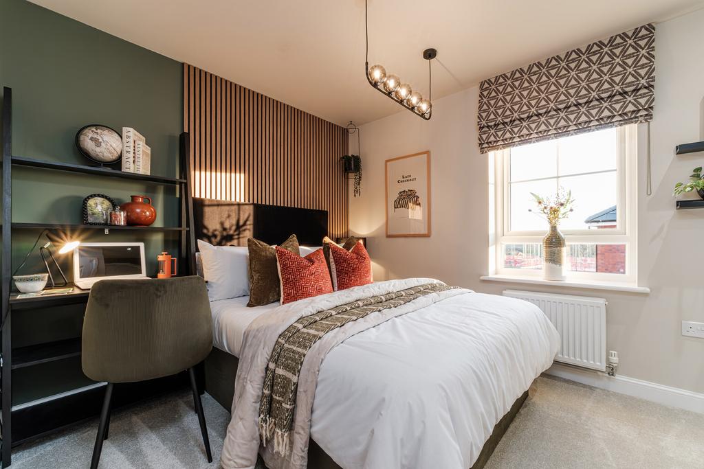 Interior view of the bedroom in our 2 bed...