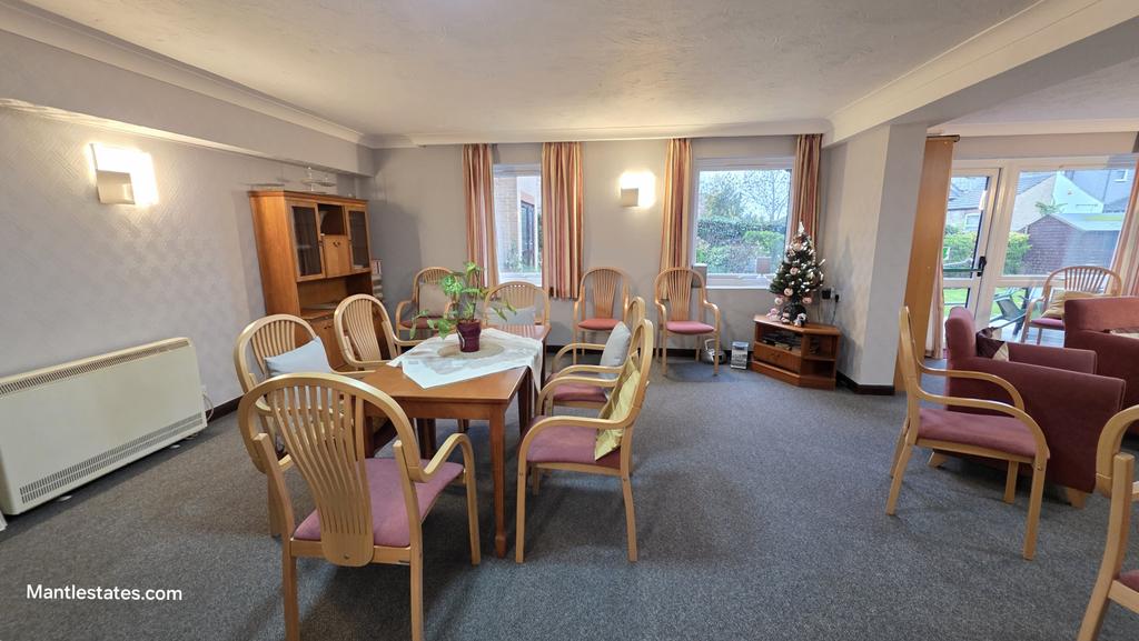 Communal dining area