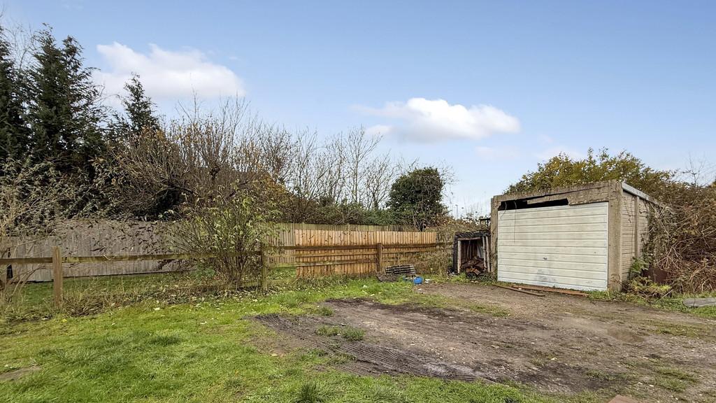Garage and driveway