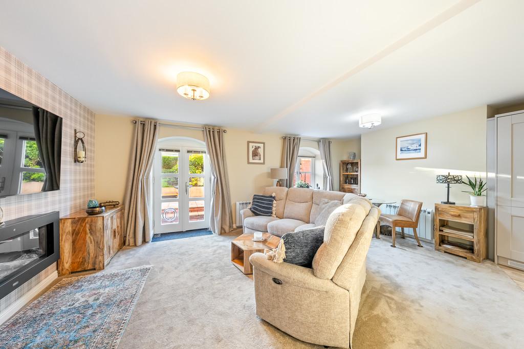 Two bed apartment frodsham living area