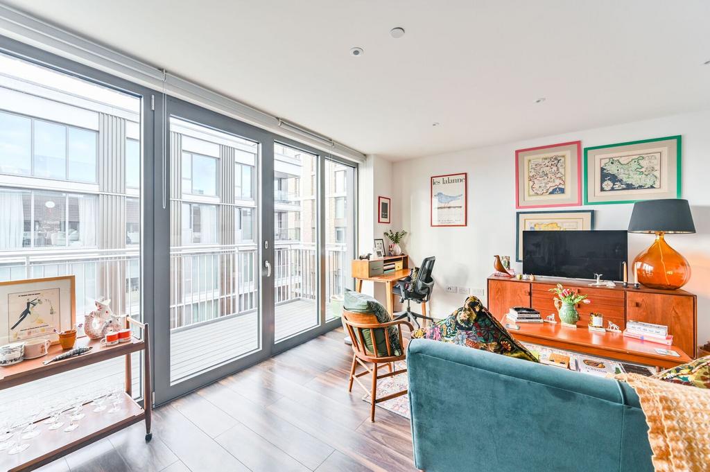 Open-plan living area