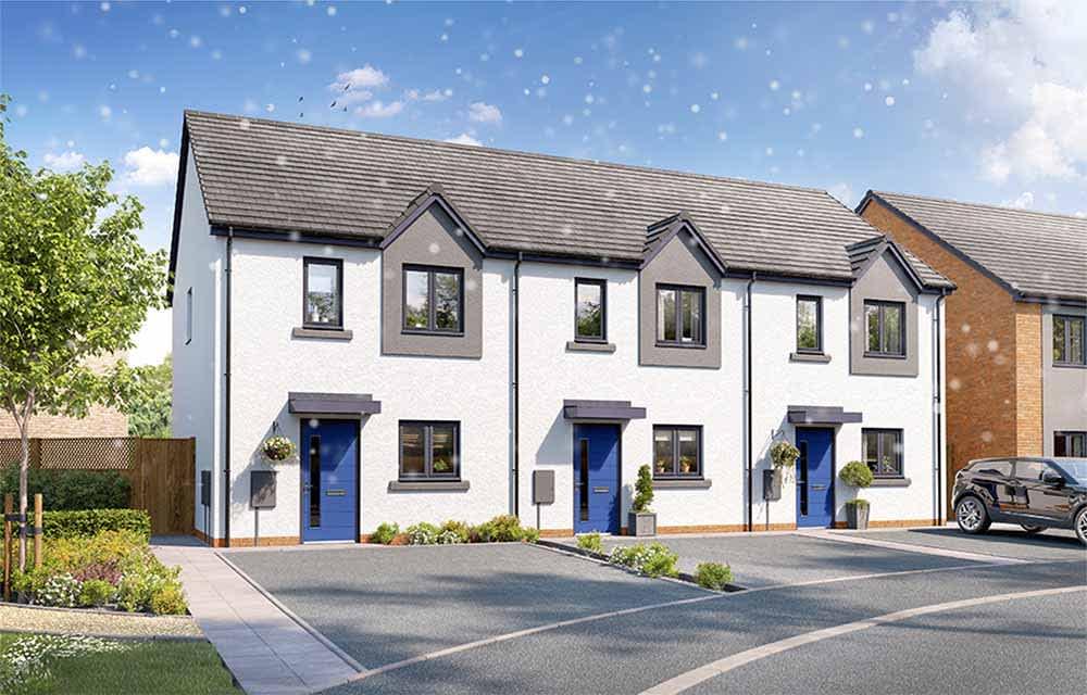 Longstone-manor-felton-external-snowing